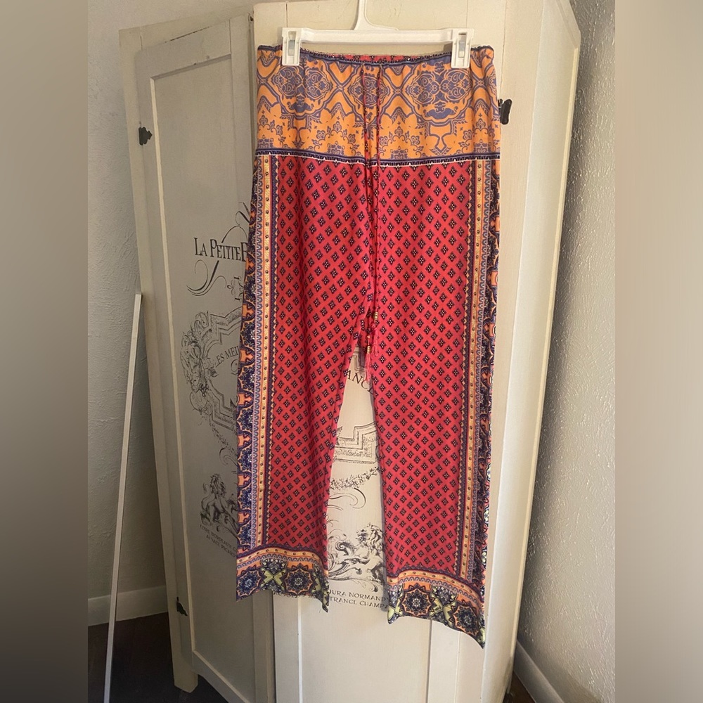 Gently used Bob hale wide leg pants- Medium